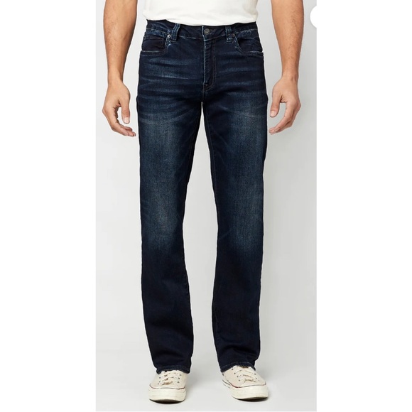 Buffalo David Bitton Other - Buffalo David Bitton Mens Relaxed Straight Driven Indigo Jeans - BM22137